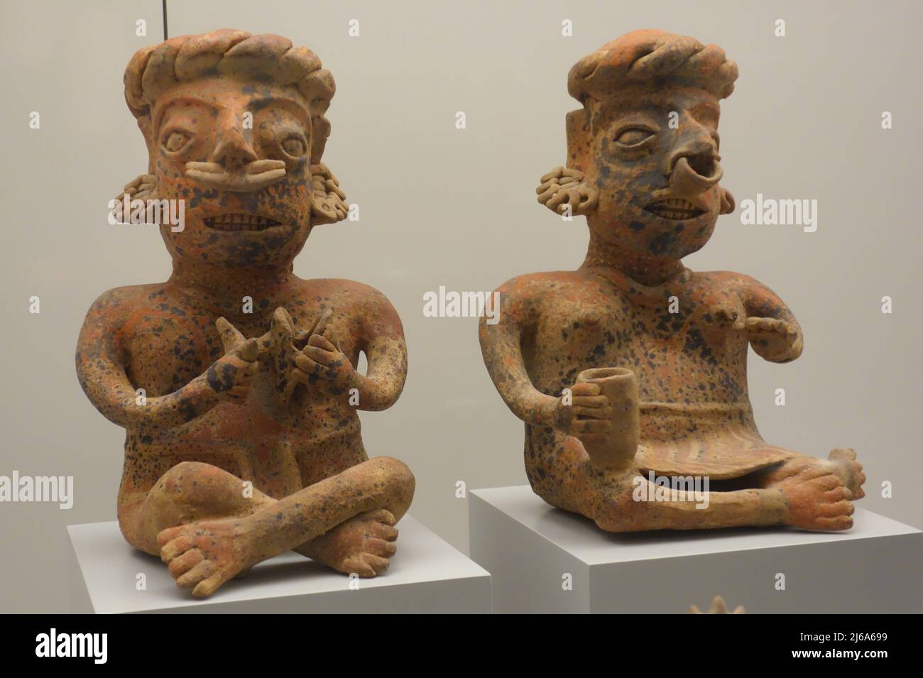 Mexican Archaeology from the West of Mexico. Permanent exhibition Museo de America Madrid  Spain. Stock Photo