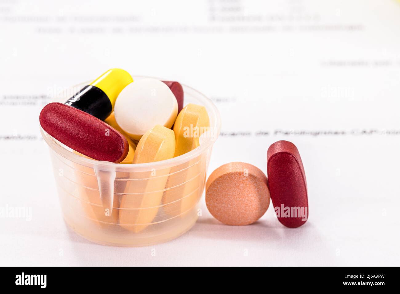 pills and oral medication for diabetes control, spot focus, medical