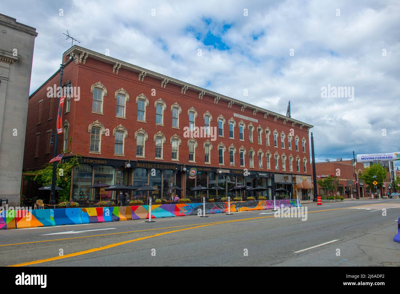 Merchants Exchange Building at 174 Main Street in historic downtown