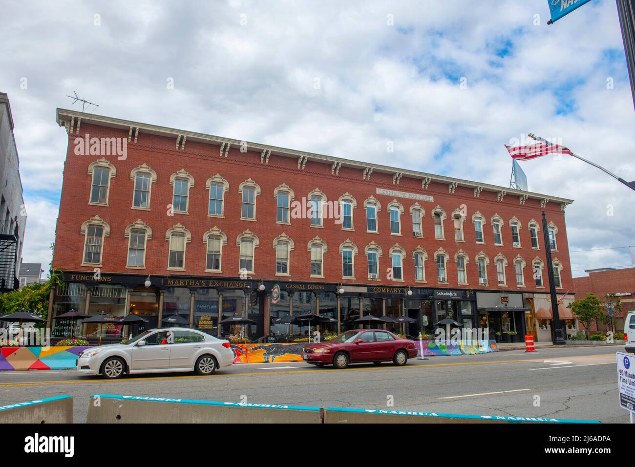 Merchants Exchange Building at 174 Main Street in historic downtown