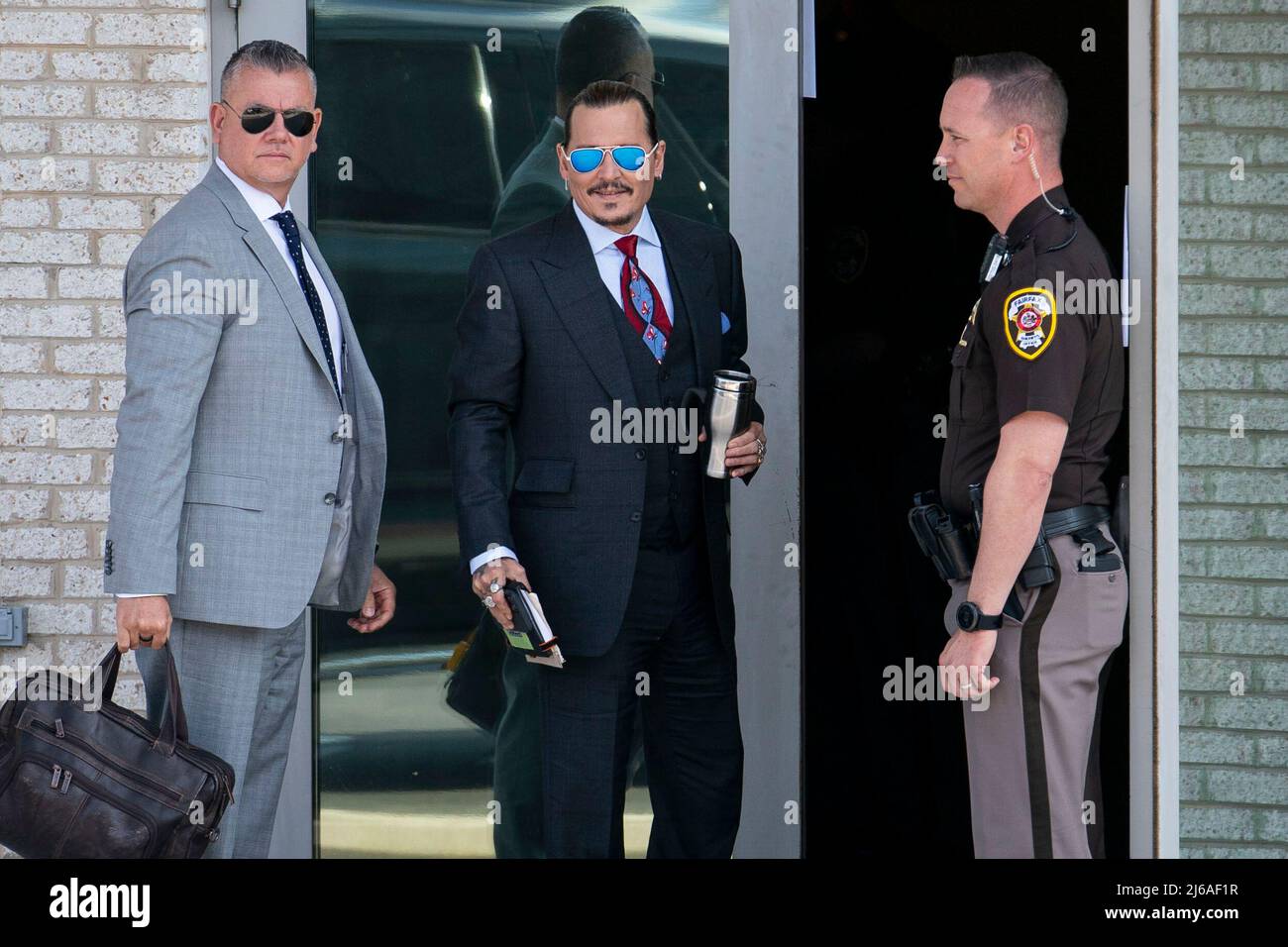 Actor Johnny Depp Arrives To The Fairfax County Courthouse For The actor-johnny-depp-arrives-to-the-fairfax-county-courthouse-for-the