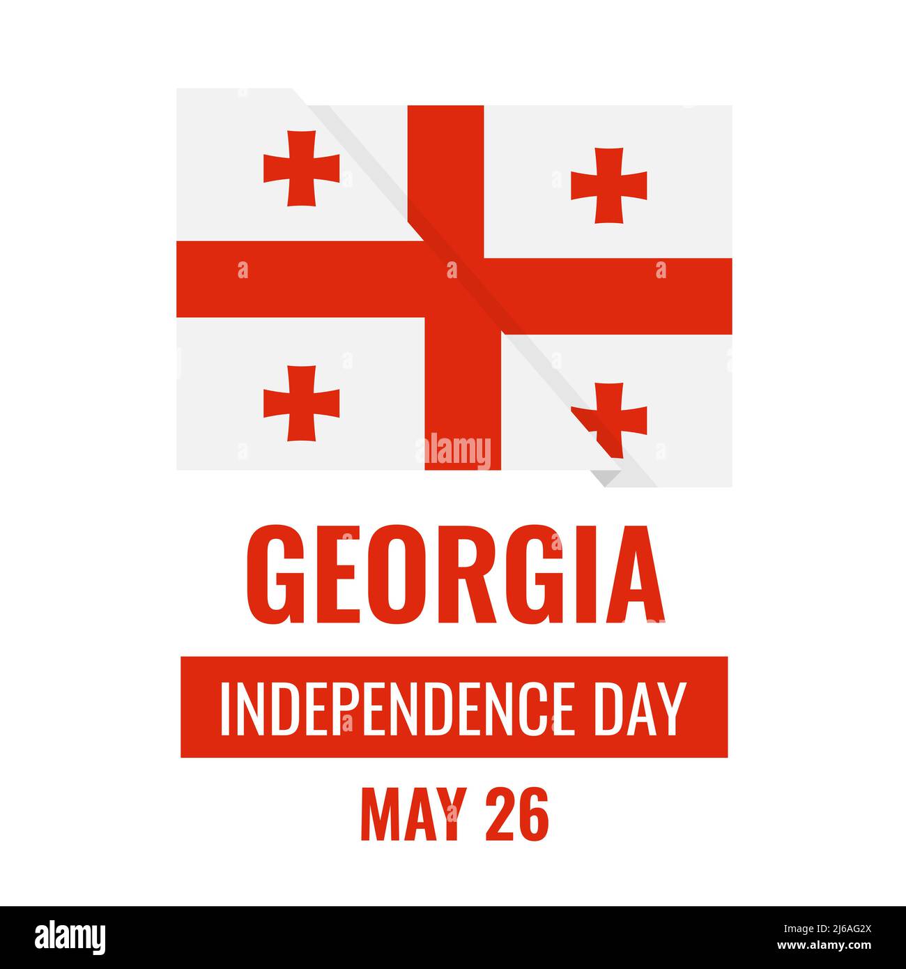 Independence day typography poster. National holiday