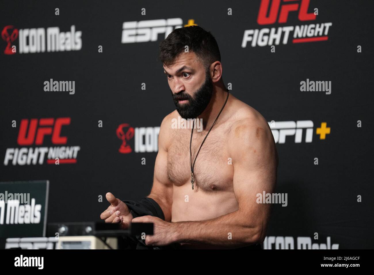 Las Vegas, USA. 29th Apr, 2022. LAS VEGAS, NV April 29 Andrei