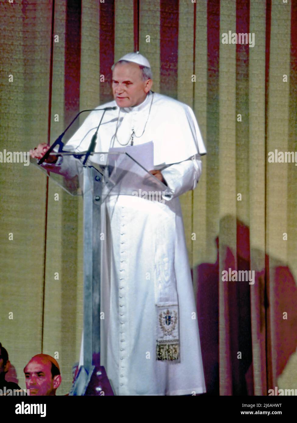 WASHINGTON DC - OCTOBER 7, 1979 Pope John Paul II at Catholic University National Shrine of the Immaculate Conception one of his stops on his 33 hour visit to Washington DC. Credit: Mark Reinstein/MediaPunch Stock Photo