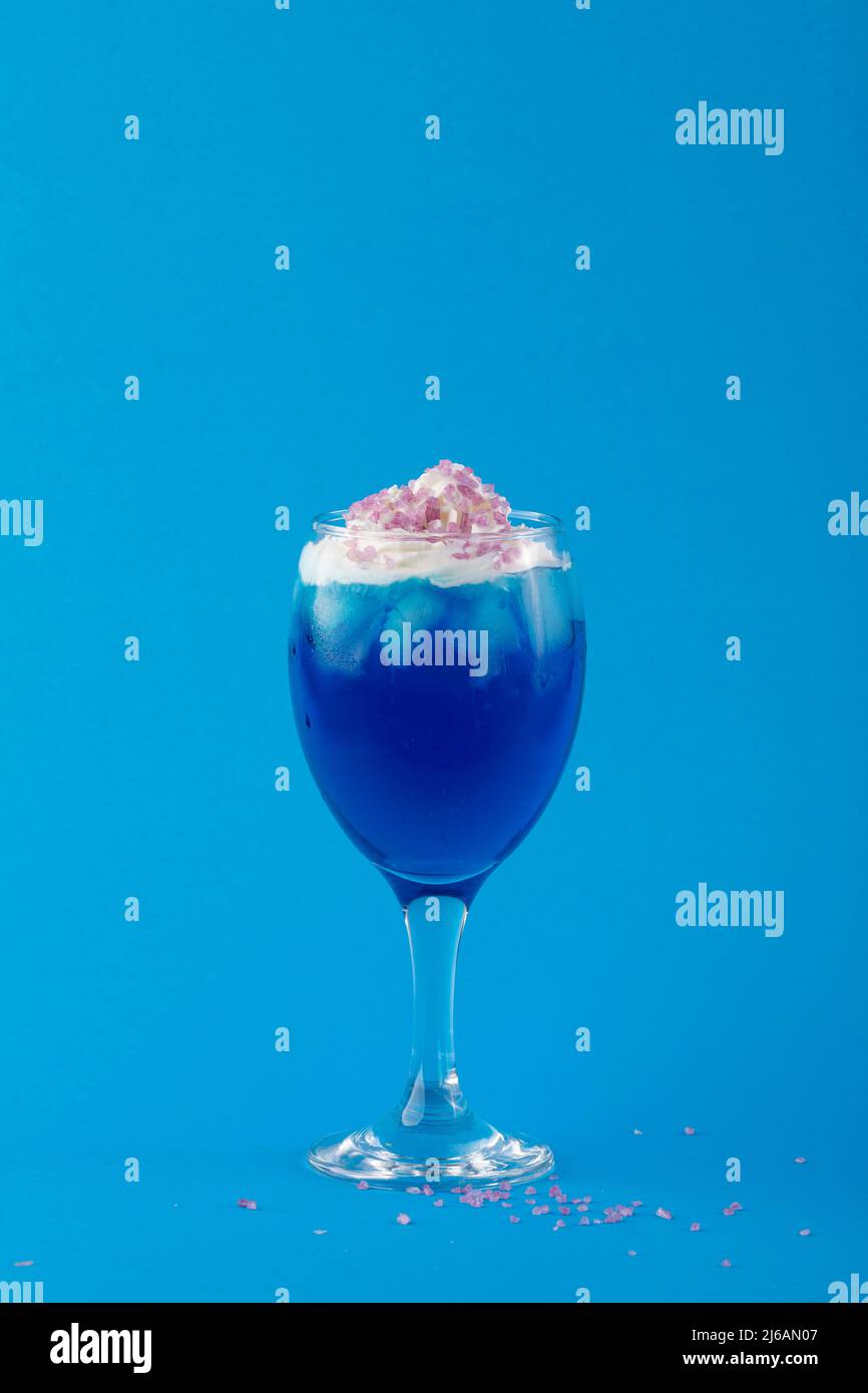 Blue drink hi-res stock photography and images - Alamy