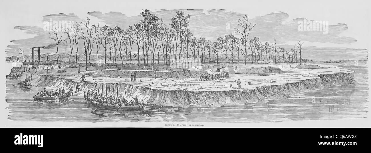 Battle of island number ten Black and White Stock Photos & Images Alamy