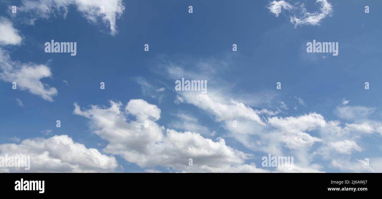 Sky, perfect for sky replacement, backgrounds, screen saver or any other application Stock Photo