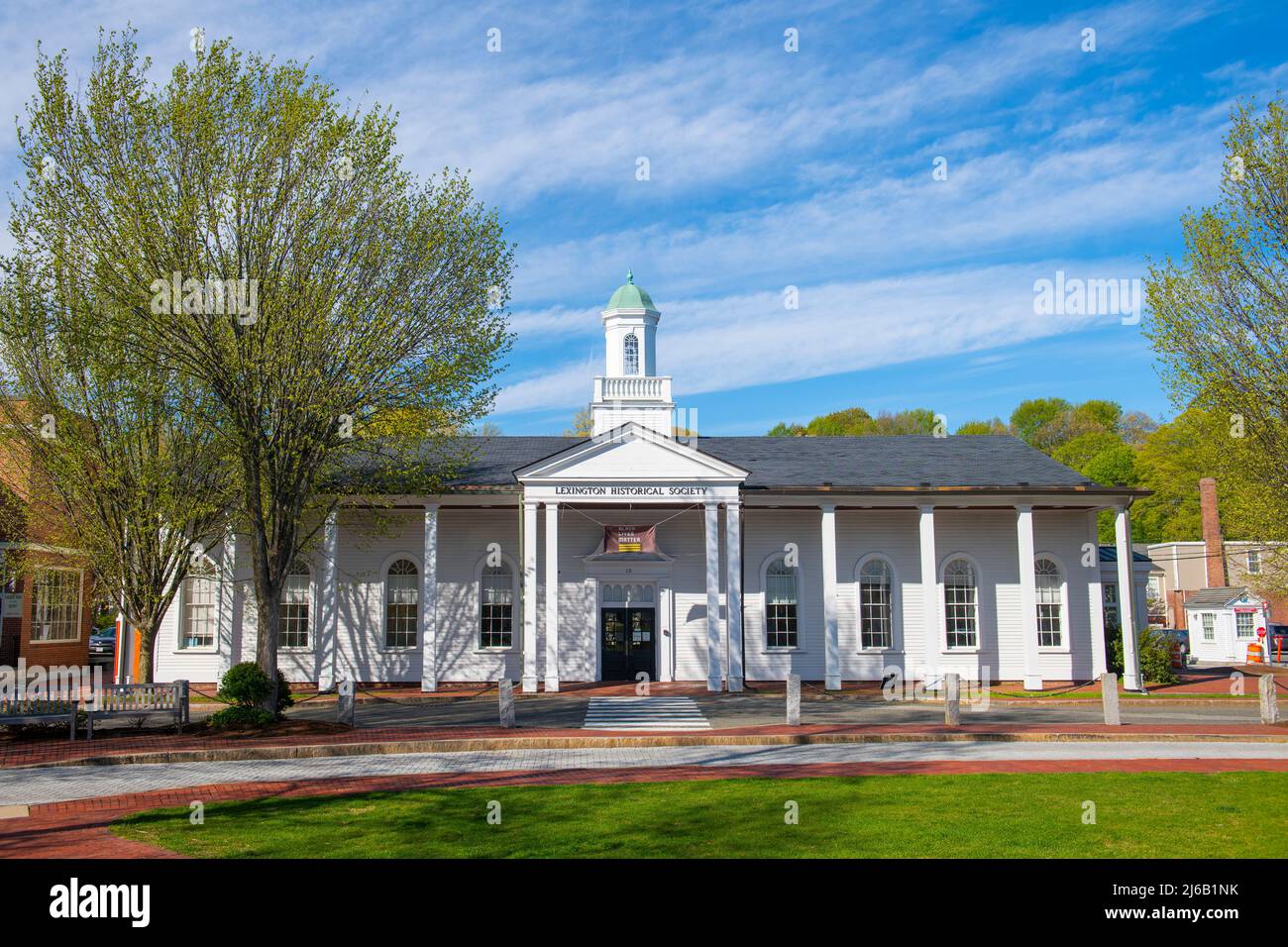 Lexington Historical Society at Depot Square on Massachusetts Avenue in