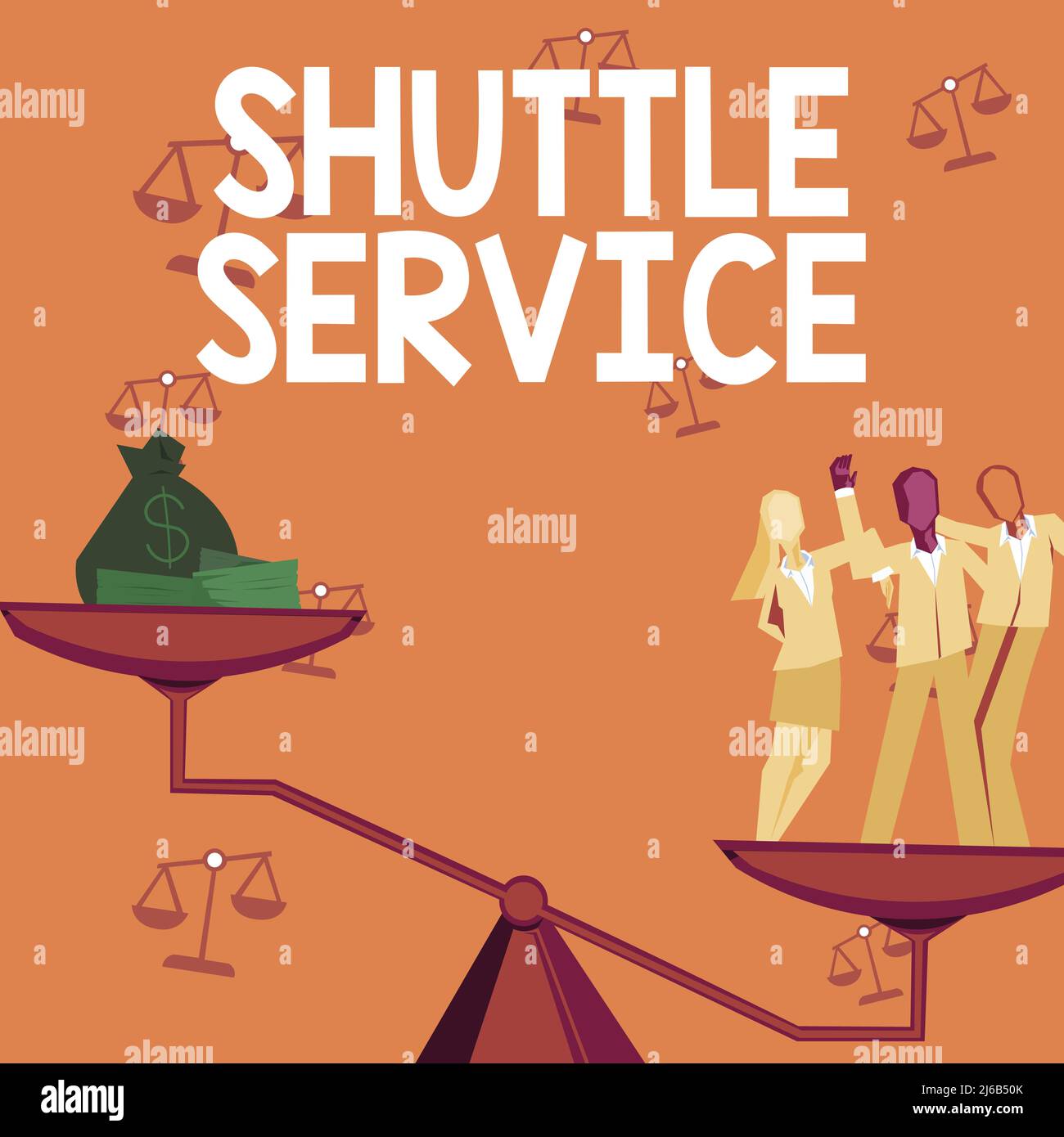 Text showing inspiration Shuttle Service. Business idea vehicles like ...