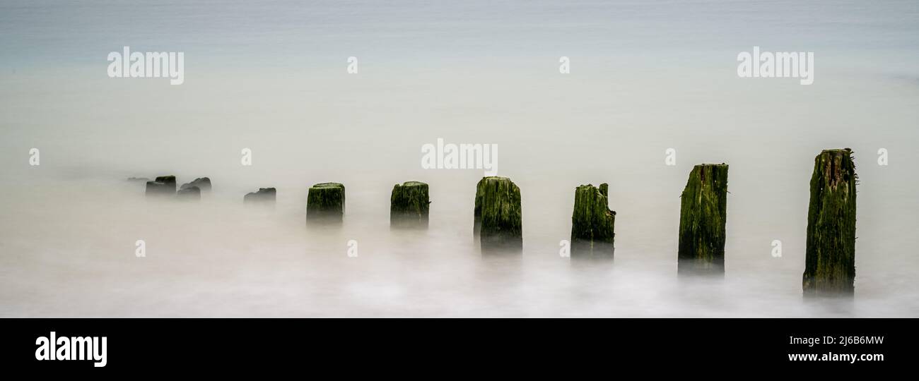 Motion Blur at the Beach Stock Photo Alamy