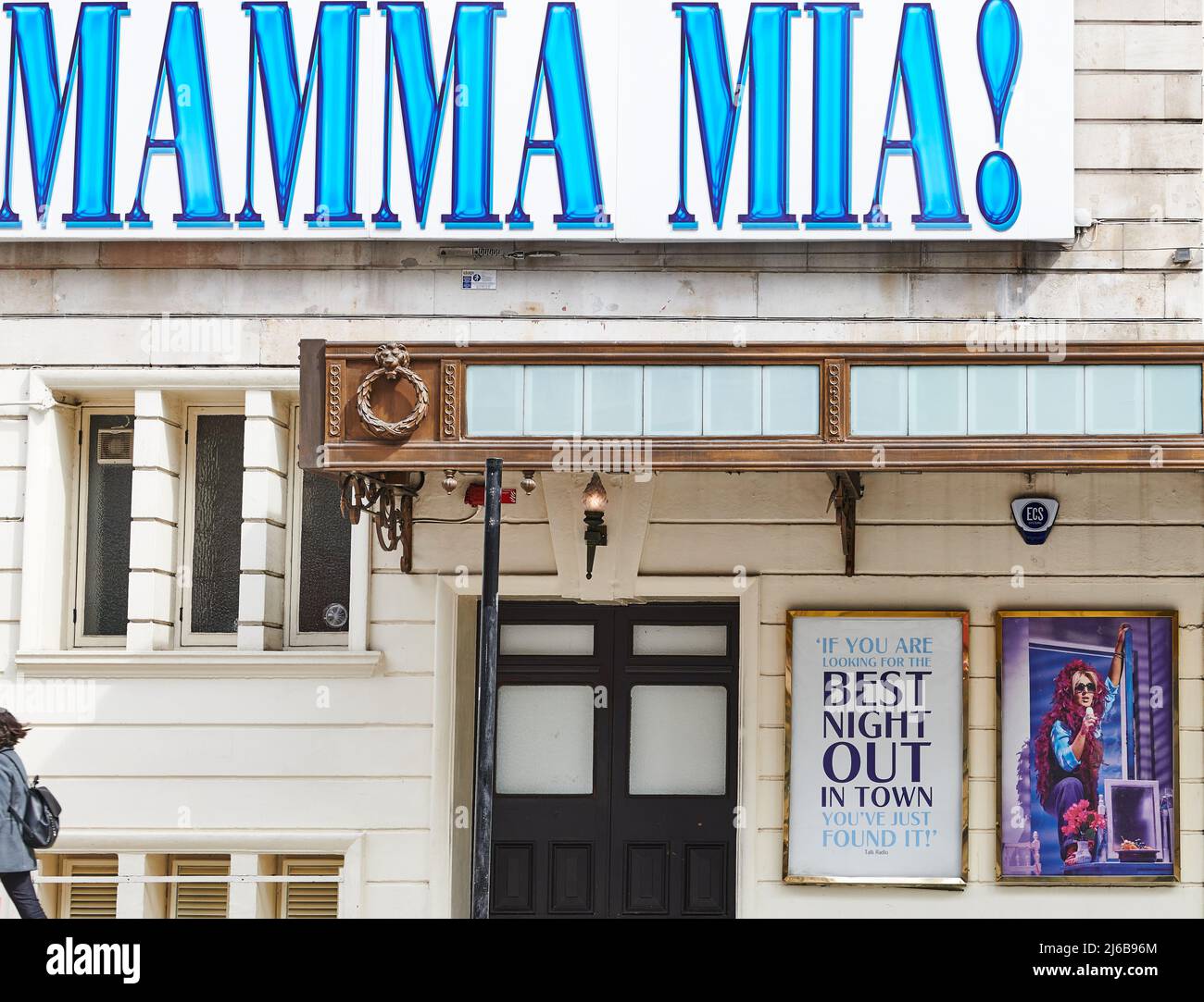 'Mamma Mia' musical at the Novello theatre, London, England Stock Photo