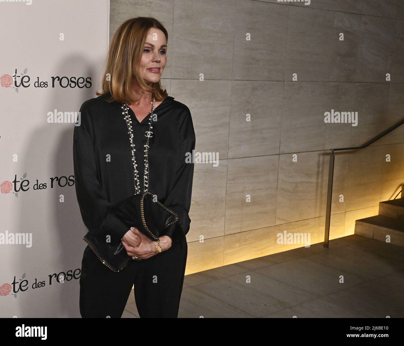 Belinda Carlisle attends the launch of Cote des Roses' New Campaign, photographed by David LaChapelle and starring Taylor Hill at Milk Studios in Los Angeles on Friday, April 29, 2022.  Photo by Jim Ruymen/UPI Stock Photo