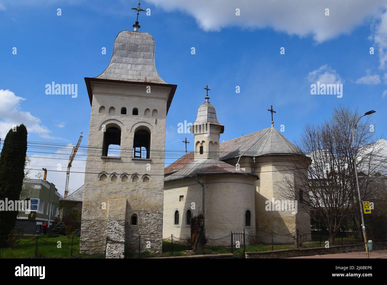 Suceava, a town in Bucovina Region, Romania: Armenian church Stock Photo