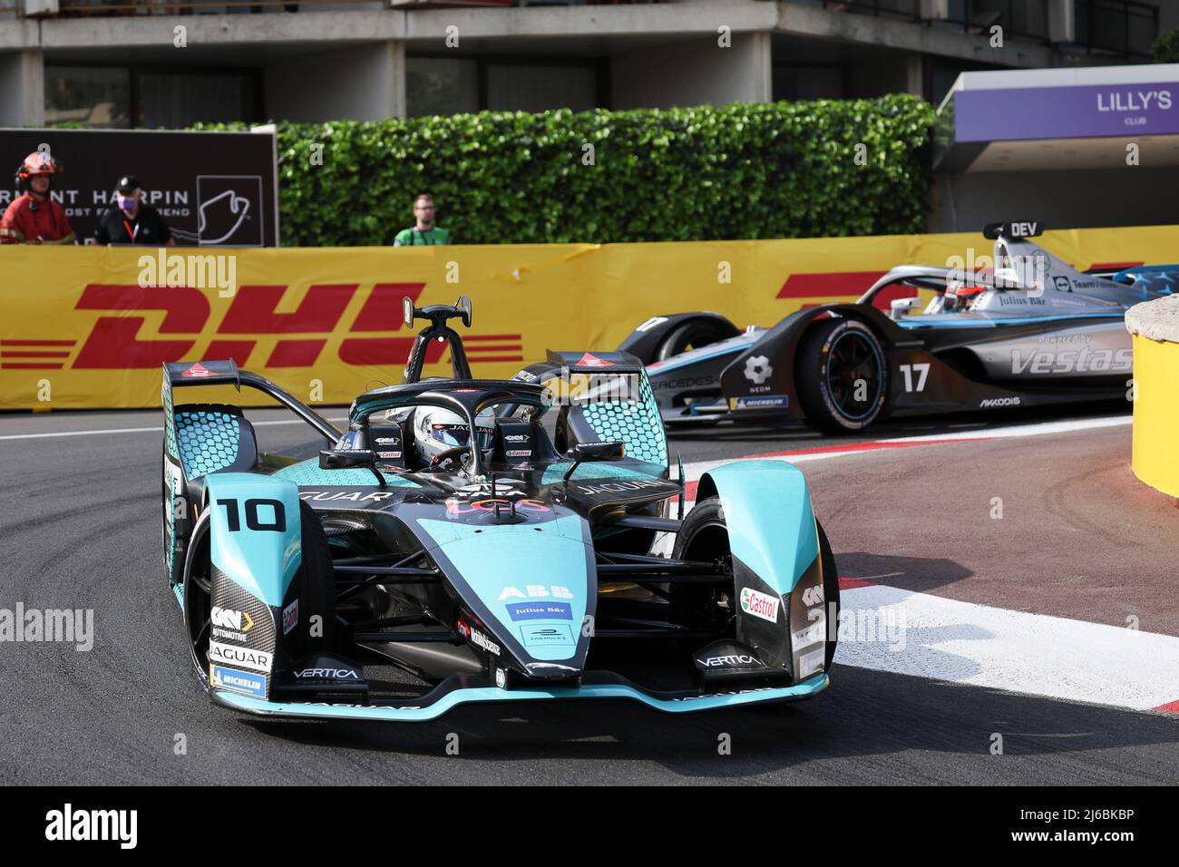 10 Bird Sam (gbr), Jaguar TCS Racing, Jaguar I-Type 5, action during the  pre-season test of the 2021-22 FIA Formula E World Championship, on the  Circuit Ricardo Tormo from November 28 to