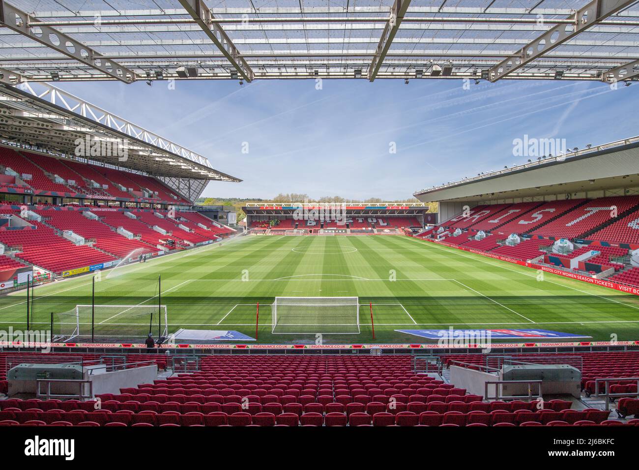 General View Of Ashton Gate Stadium Home Of Bristol City Stock Photo General View Of Ashton Gate Stadium Home Of Bristol City Stock Photo