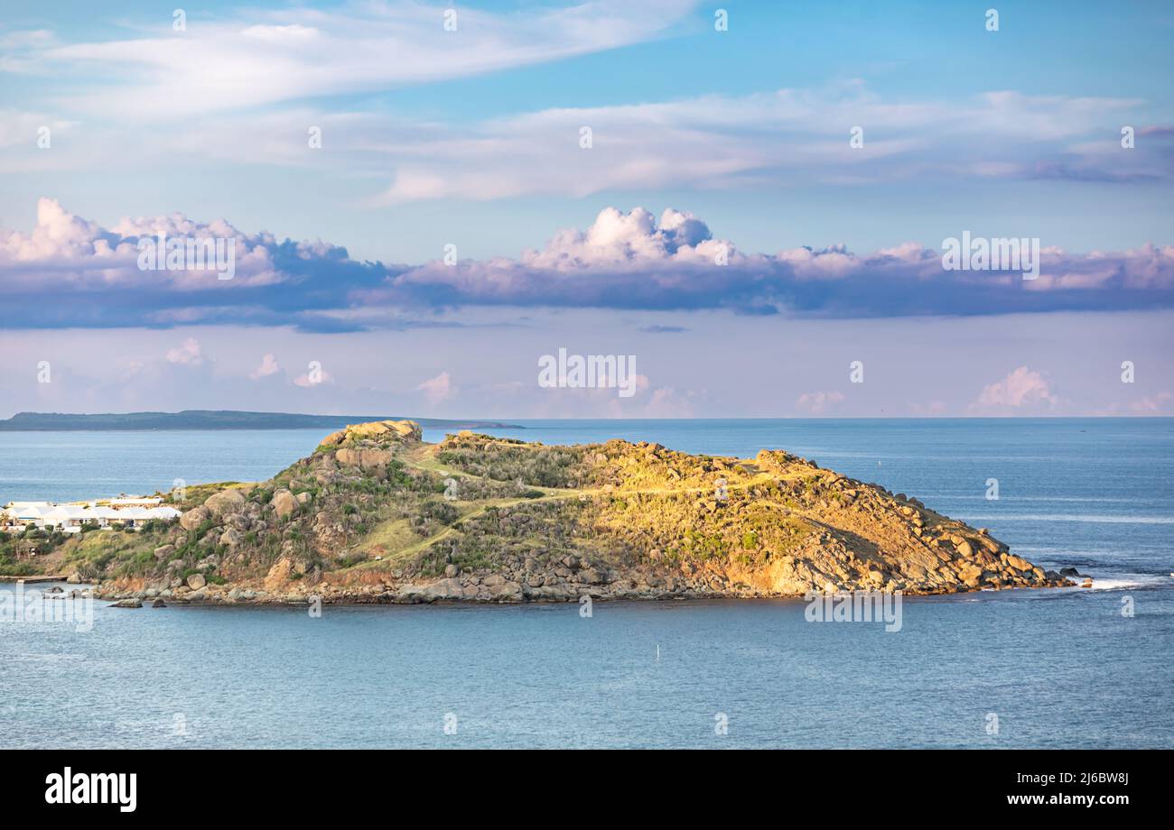 landscape in St Maarten Stock Photo