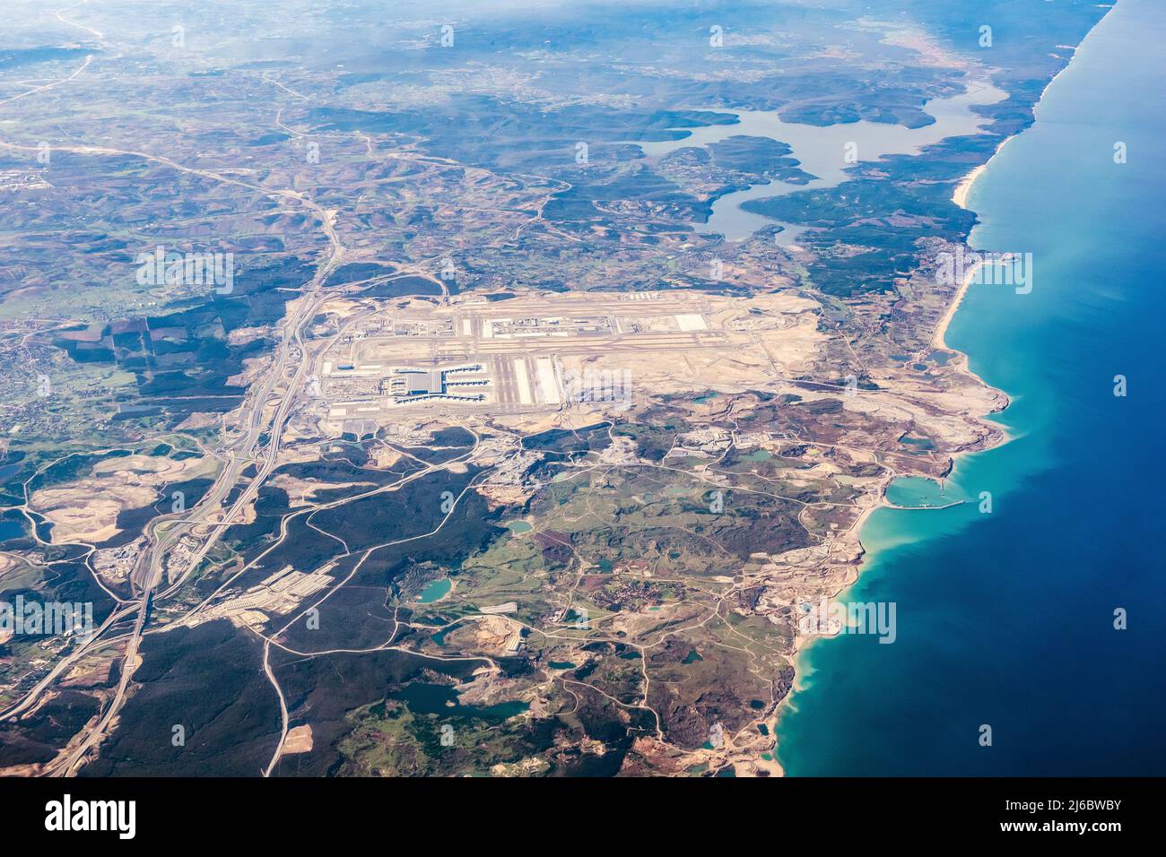 Sabiha Gokcen International Airport (SAW), Pendik district and Marmara