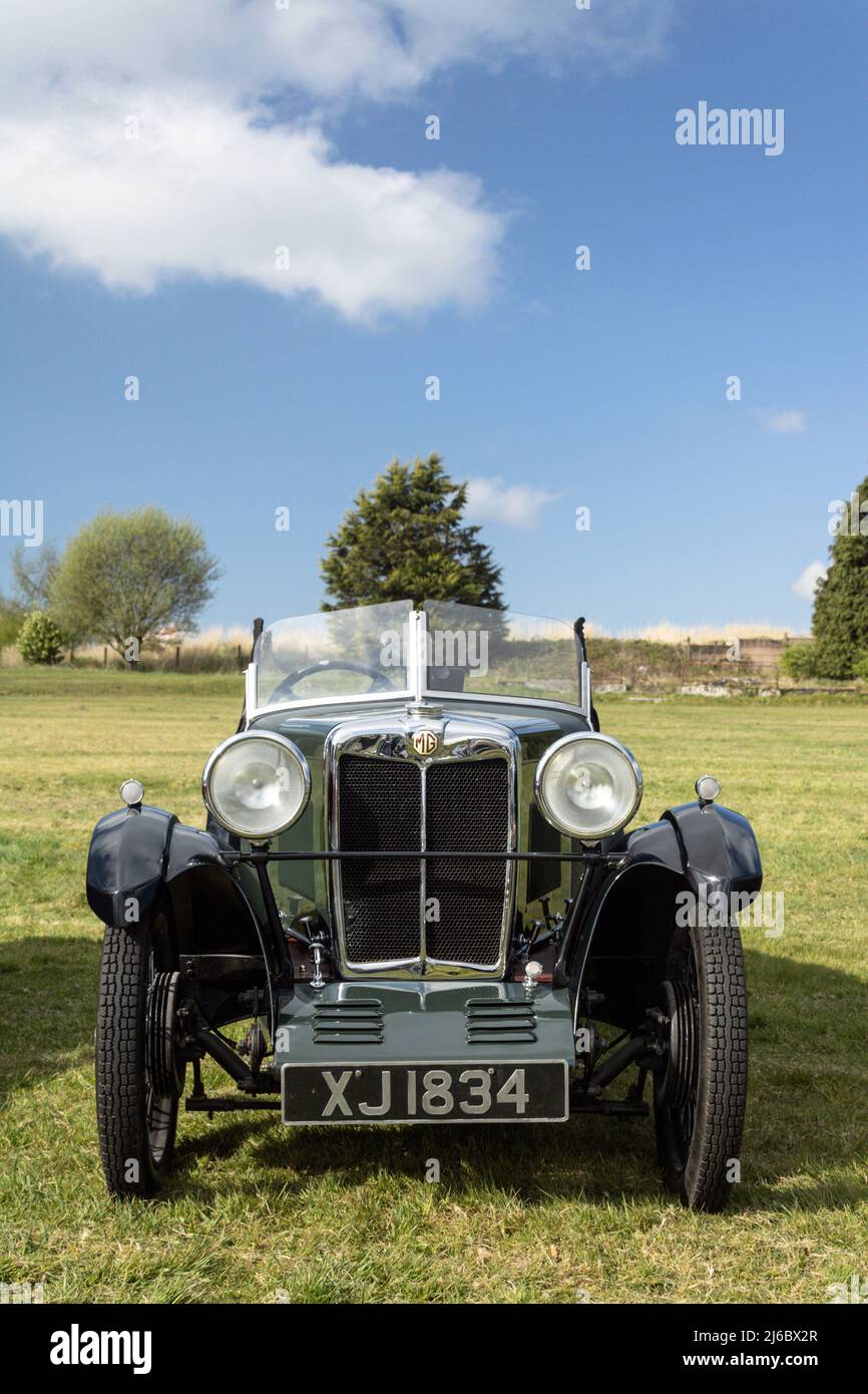 MG Sports Car. St. Day Rally 2022 Stock Photo Alamy