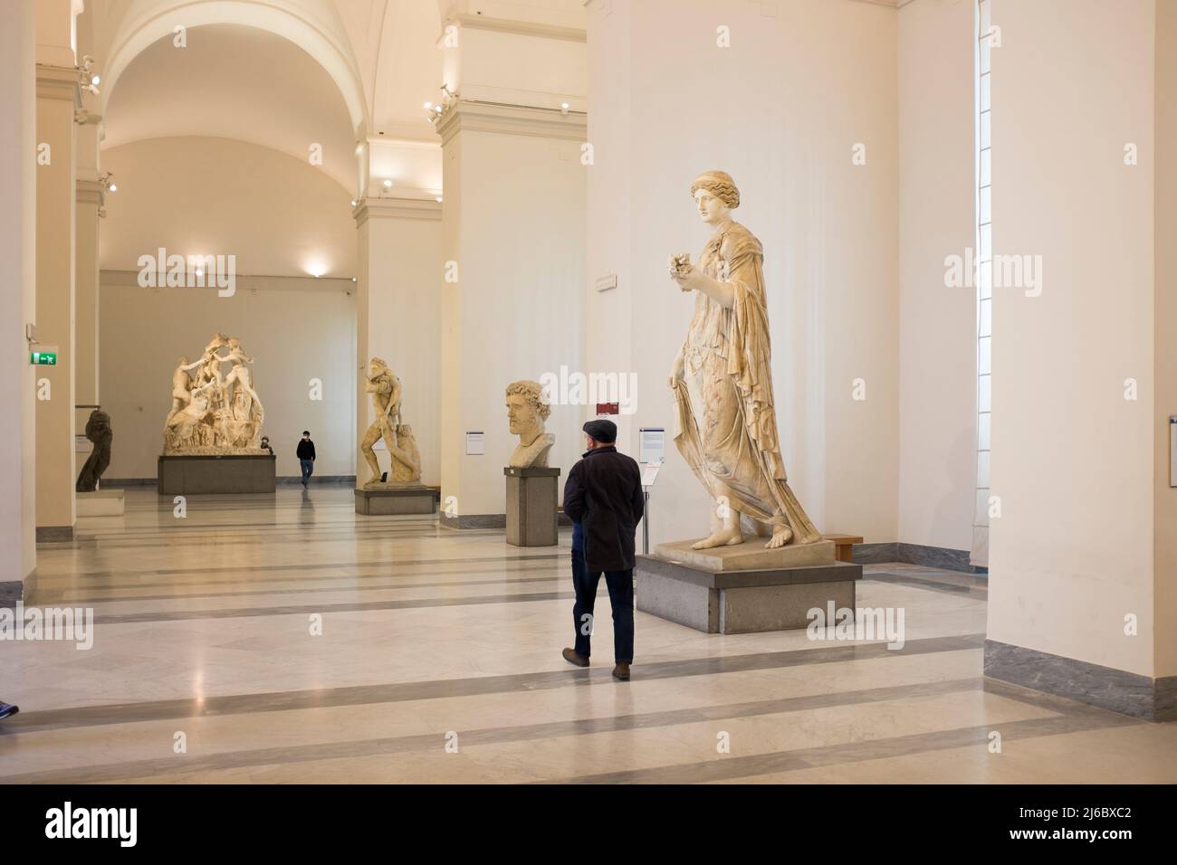 National Archaeolgical Museum  Naples Italy Stock Photo