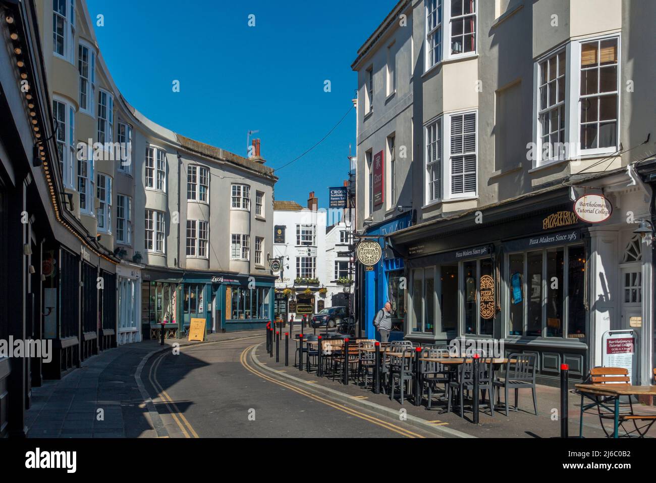 Prince Albert Street,Brighton,East Sussex,England Stock Photo
