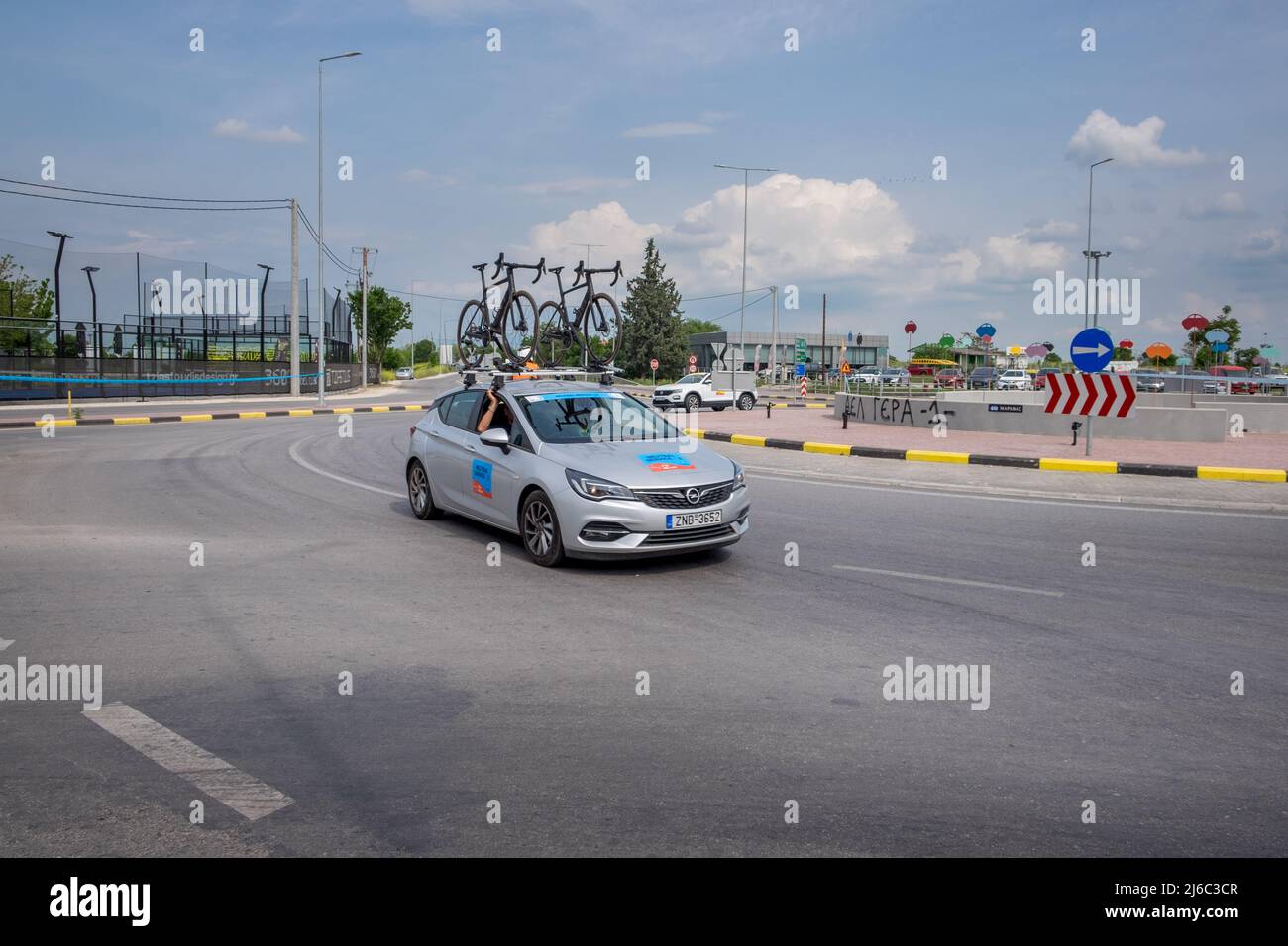 Support neutral service car on the International Tour of Hellas 2022