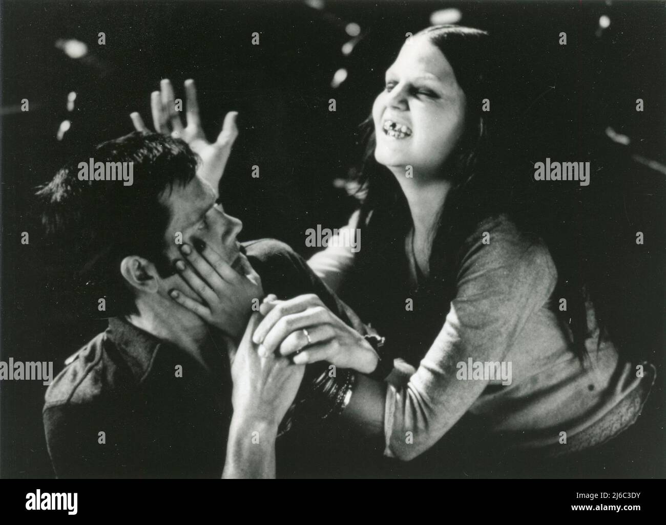 American actor Kevin Bacon and actress Jennifer Morrison in the movie Stir of Echoes, USA 1999 Stock Photo