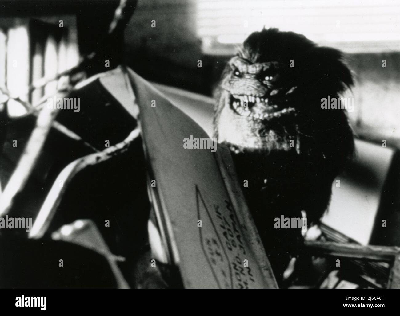 Scene from the horror sci-fi movie Critters 2, USA 1988 Stock Photo
