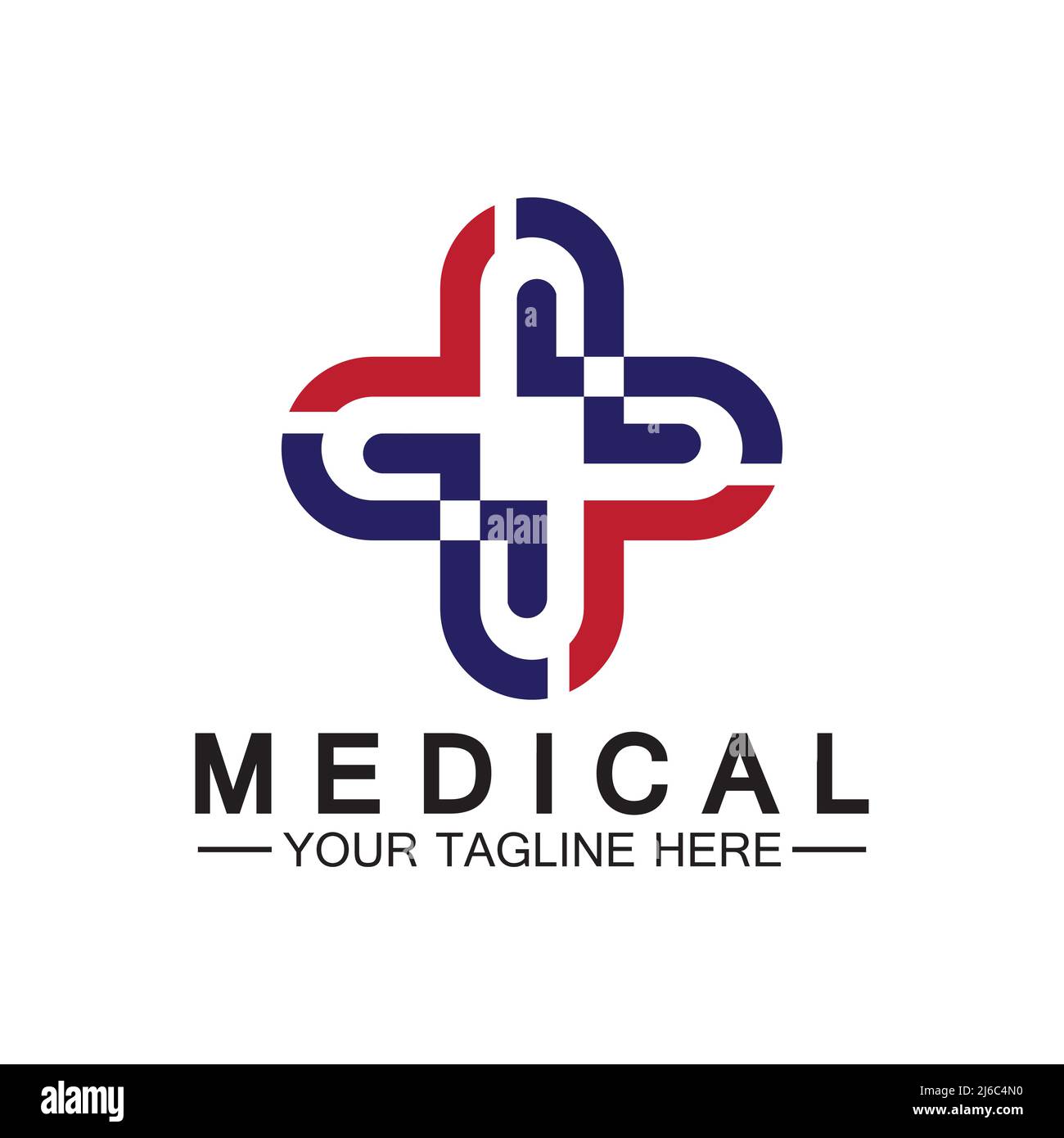 Medical Cross and Health Pharmacy Logo Vector Template Stock Vector ...