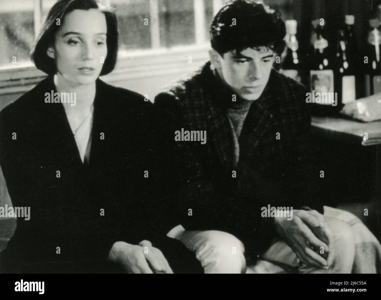 Actress Kristin Scott-Thomas and actor Patrick Bruel in the movie Force ...