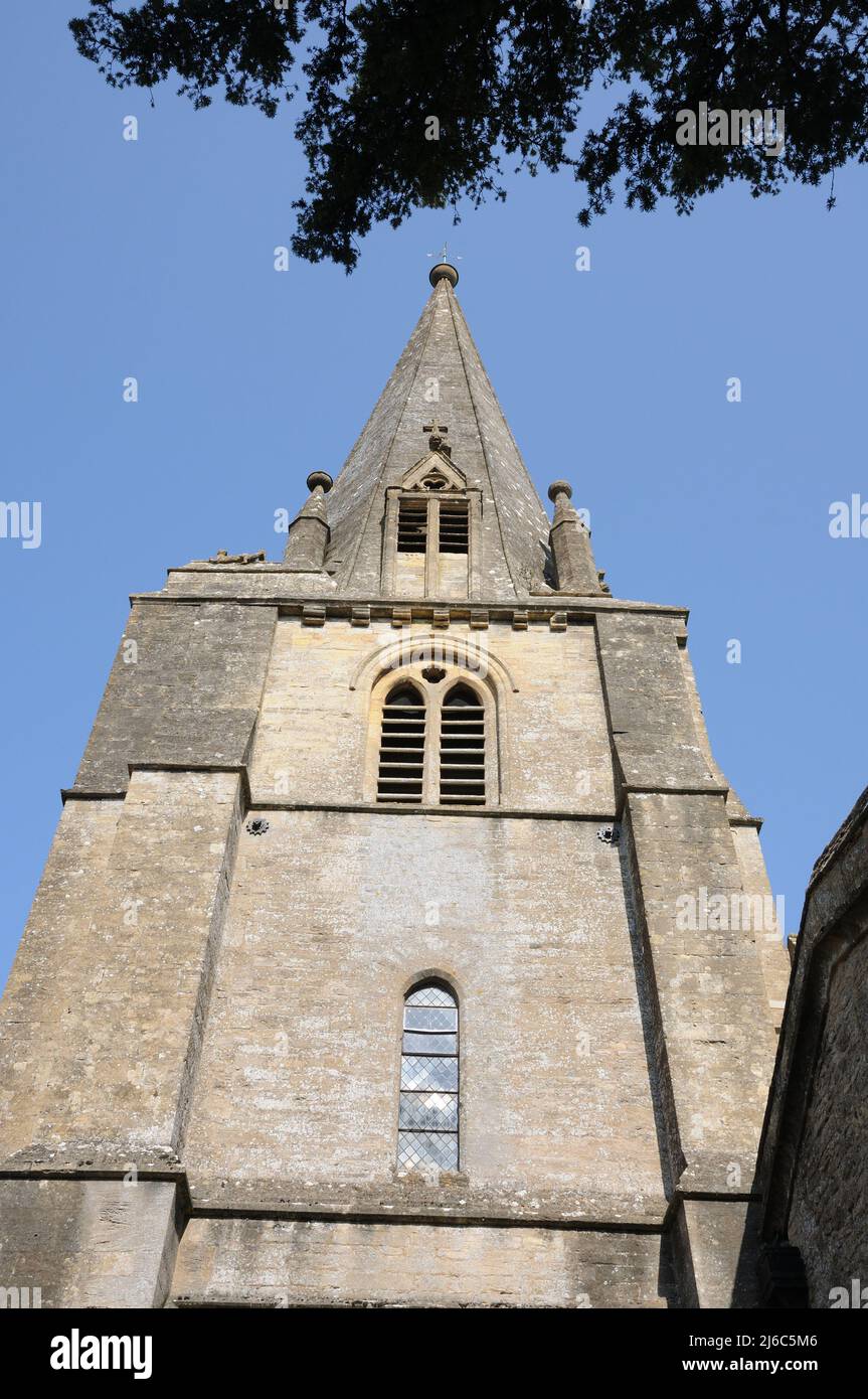 St Mary the Virgin Church, Shipton under Wychwood, Oxfordshire Stock
