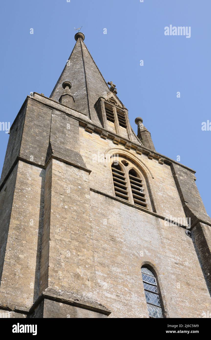 St Mary the Virgin Church, Shipton under Wychwood, Oxfordshire Stock