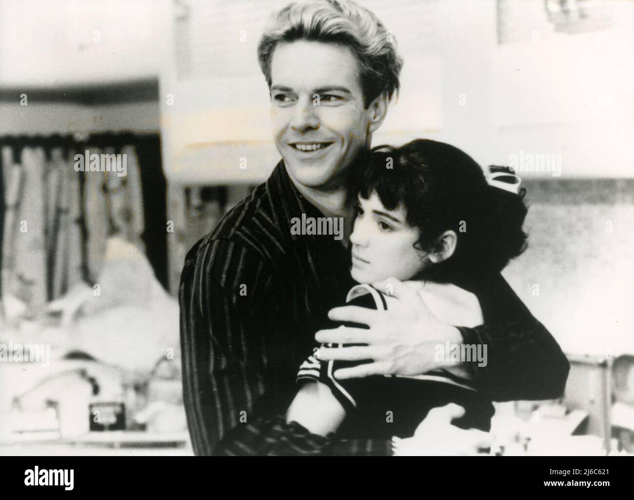 American actor Dennis Quaid and actress Wynona Ryder in the movie Great