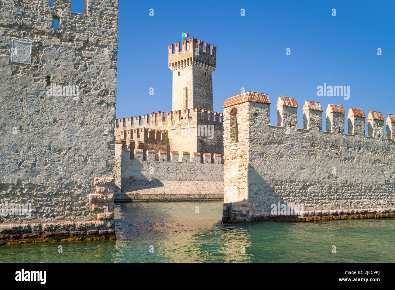 Sirmione, Italy - 9 March 2022: Stock Photo