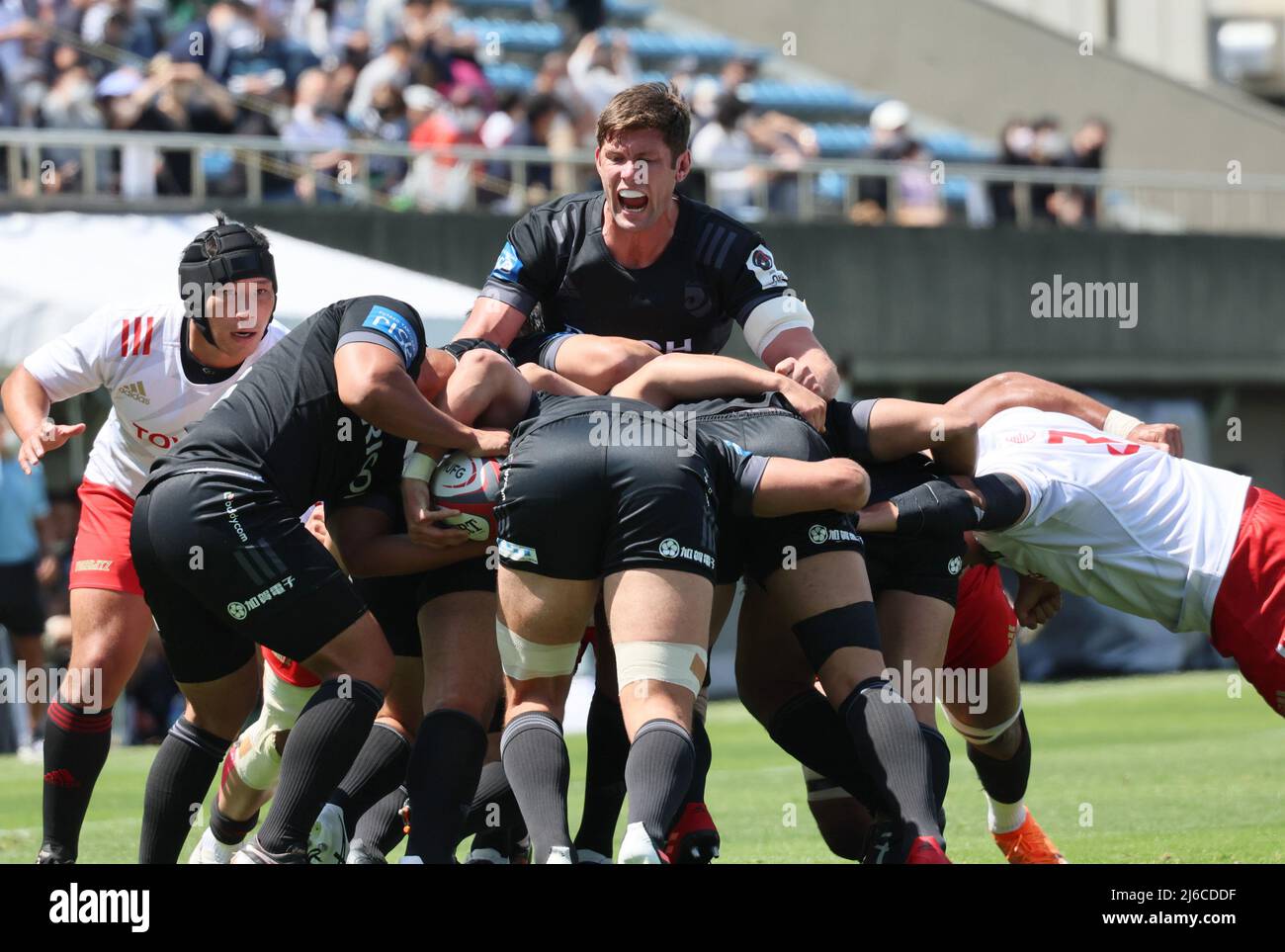 April 30, 2022, Tokyo, Japan Ricoh BlackRams Tokyo lock michael