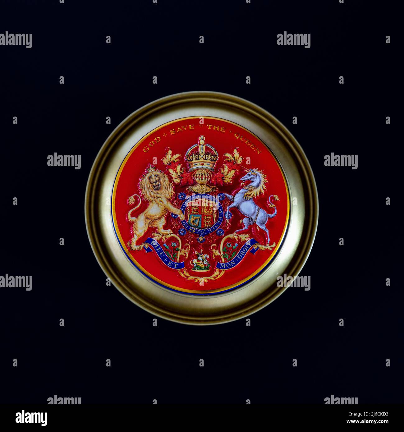 The Royal Collection Tea Caddy commemorating the 60th anniversary of