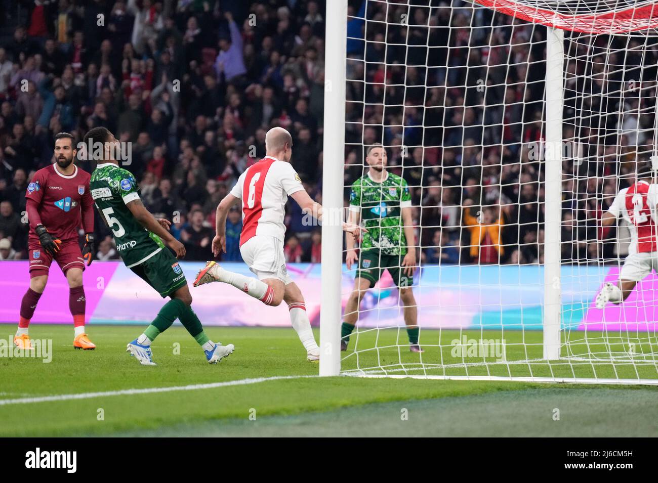 AMSTERDAM, 30042022 JohanCruyff Stadium , Dutch Football Eredivisie