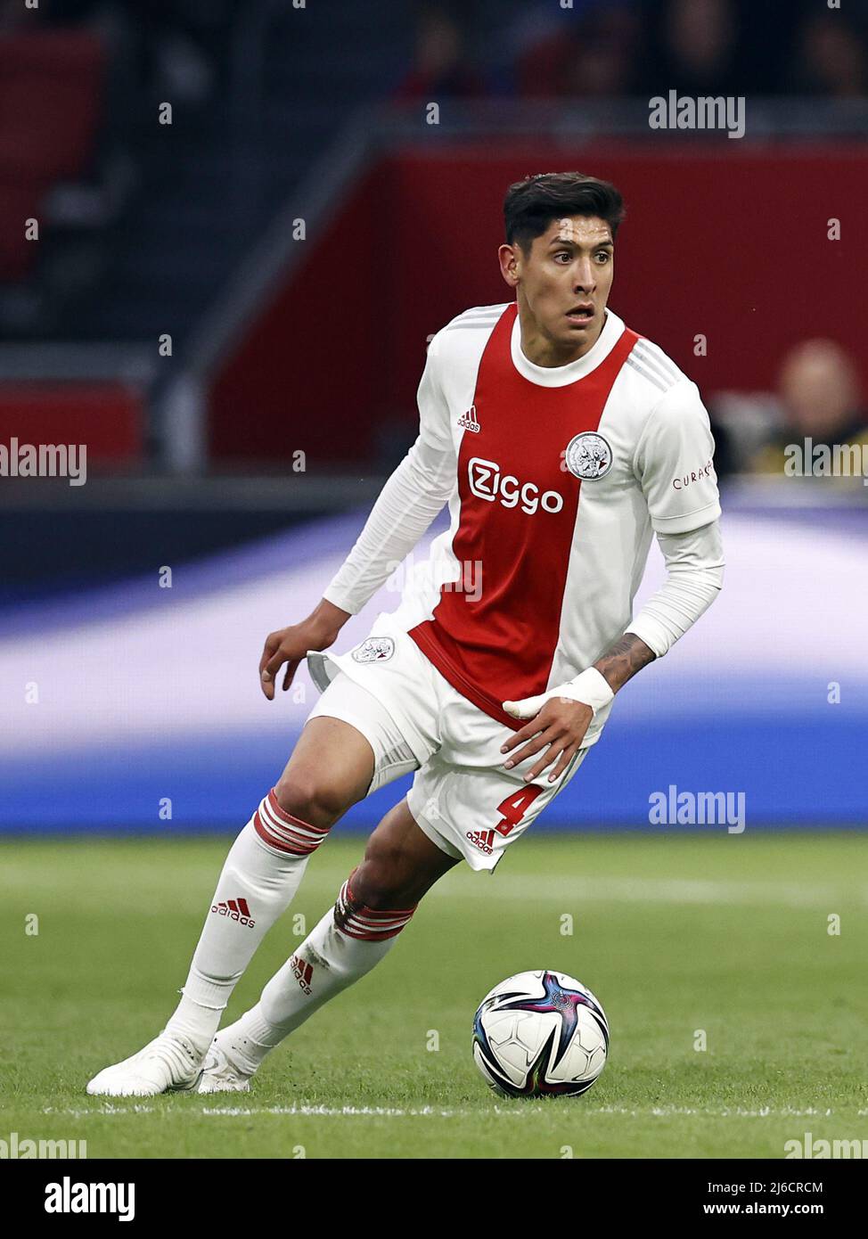 AMSTERDAM - Edson Alvarez of Ajax during the Dutch Eredivisie match between  Ajax Amsterdam and PEC Zwolle