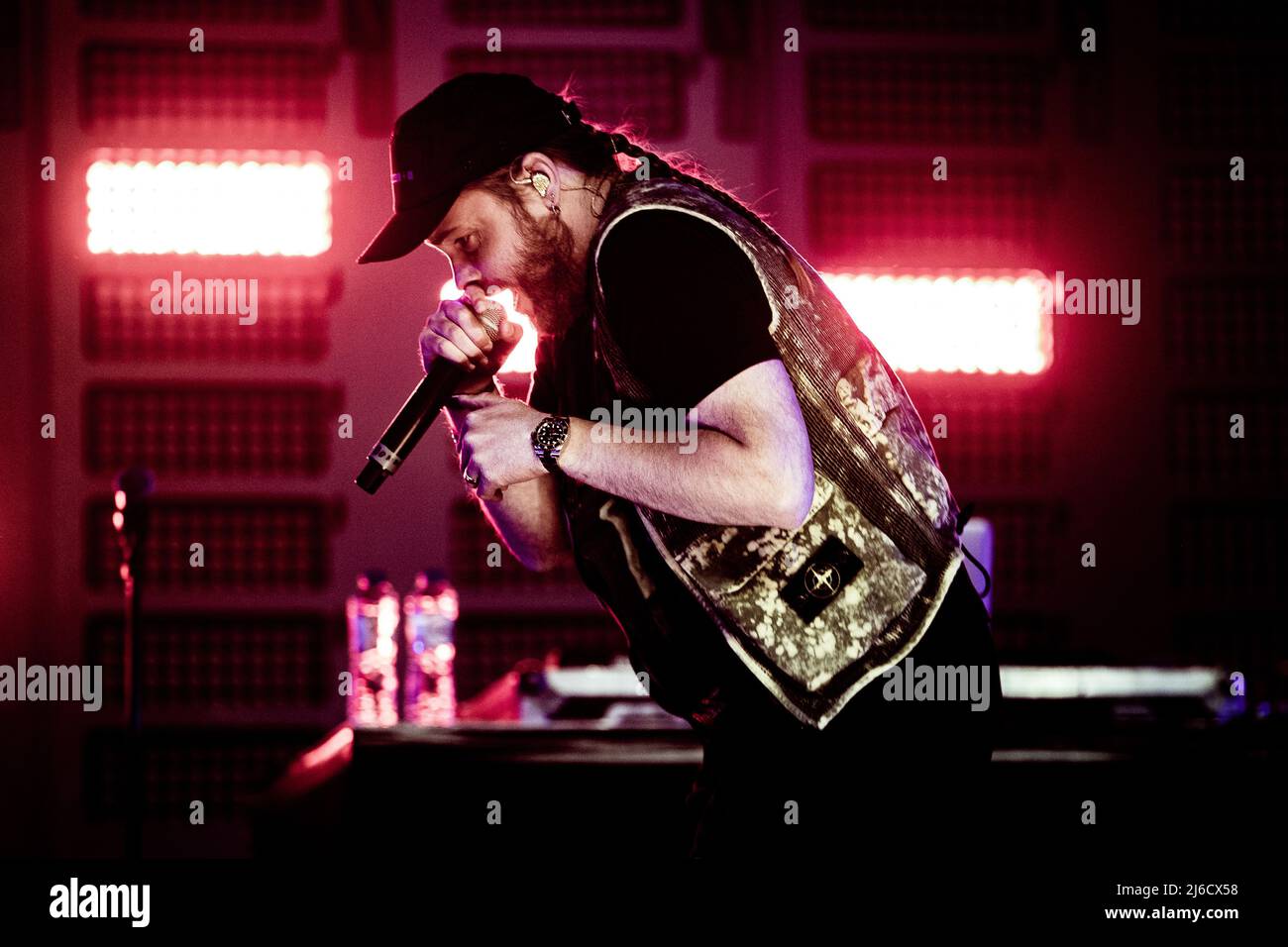 2022-04-30 19:41:03 AMSTERDAM - Rapper Donnie during his concert in ...
