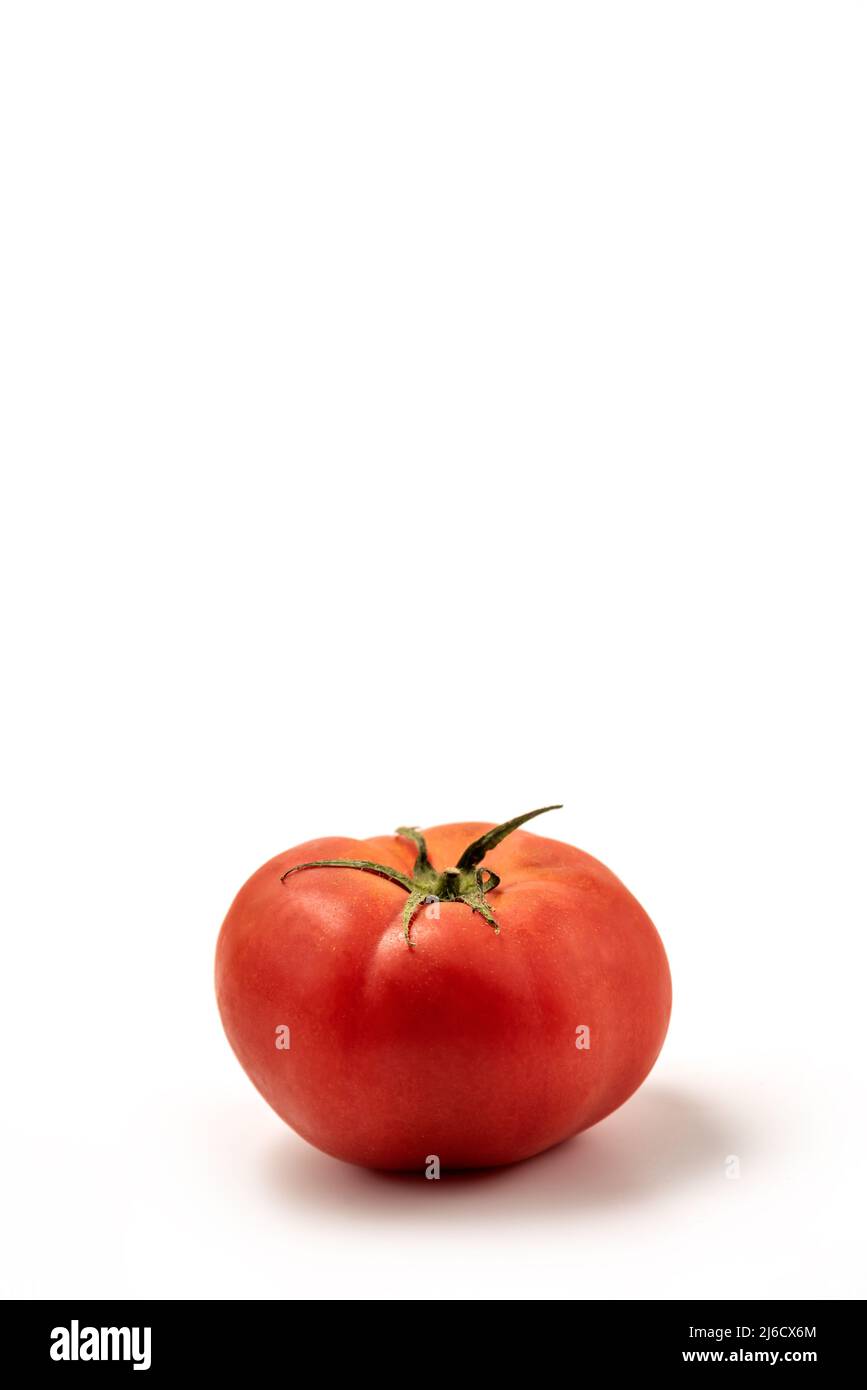 Tomato isolated on white background with clipping path included Stock ...