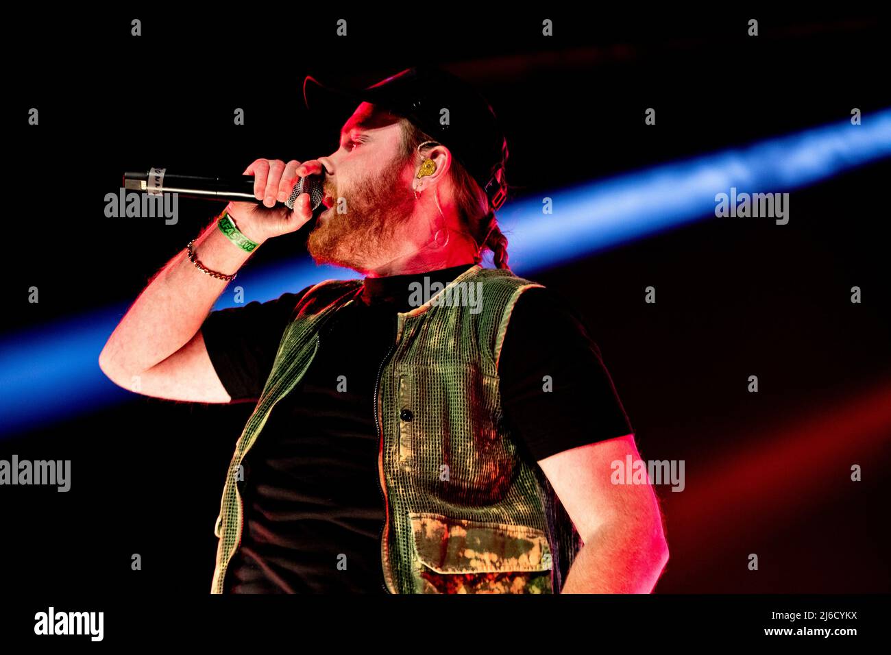 2022-04-30 19:37:47 AMSTERDAM - Rapper Donnie during his concert in ...