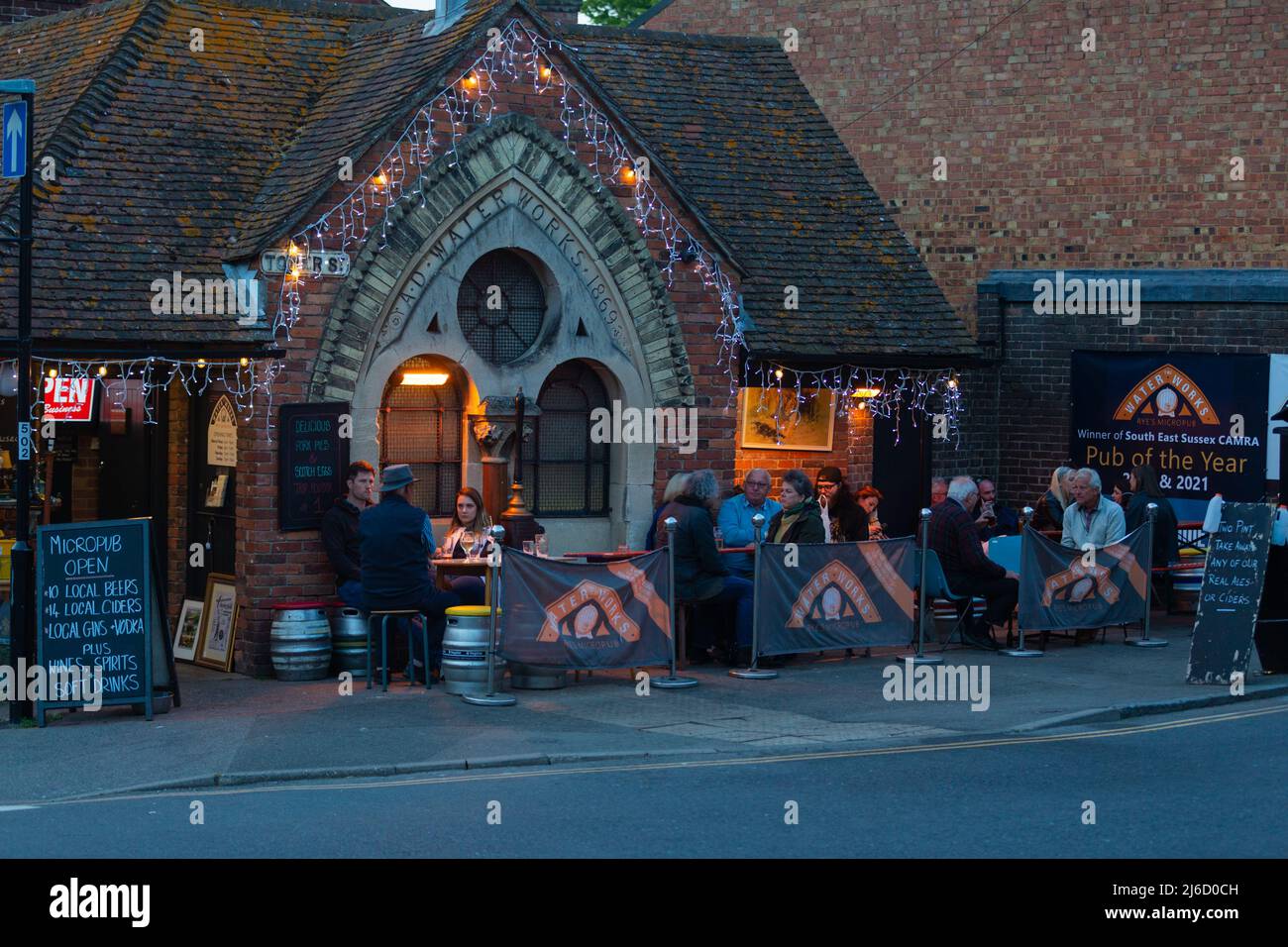 Water works, awarded 2022 CAMRA Cider pub of the year for the South
