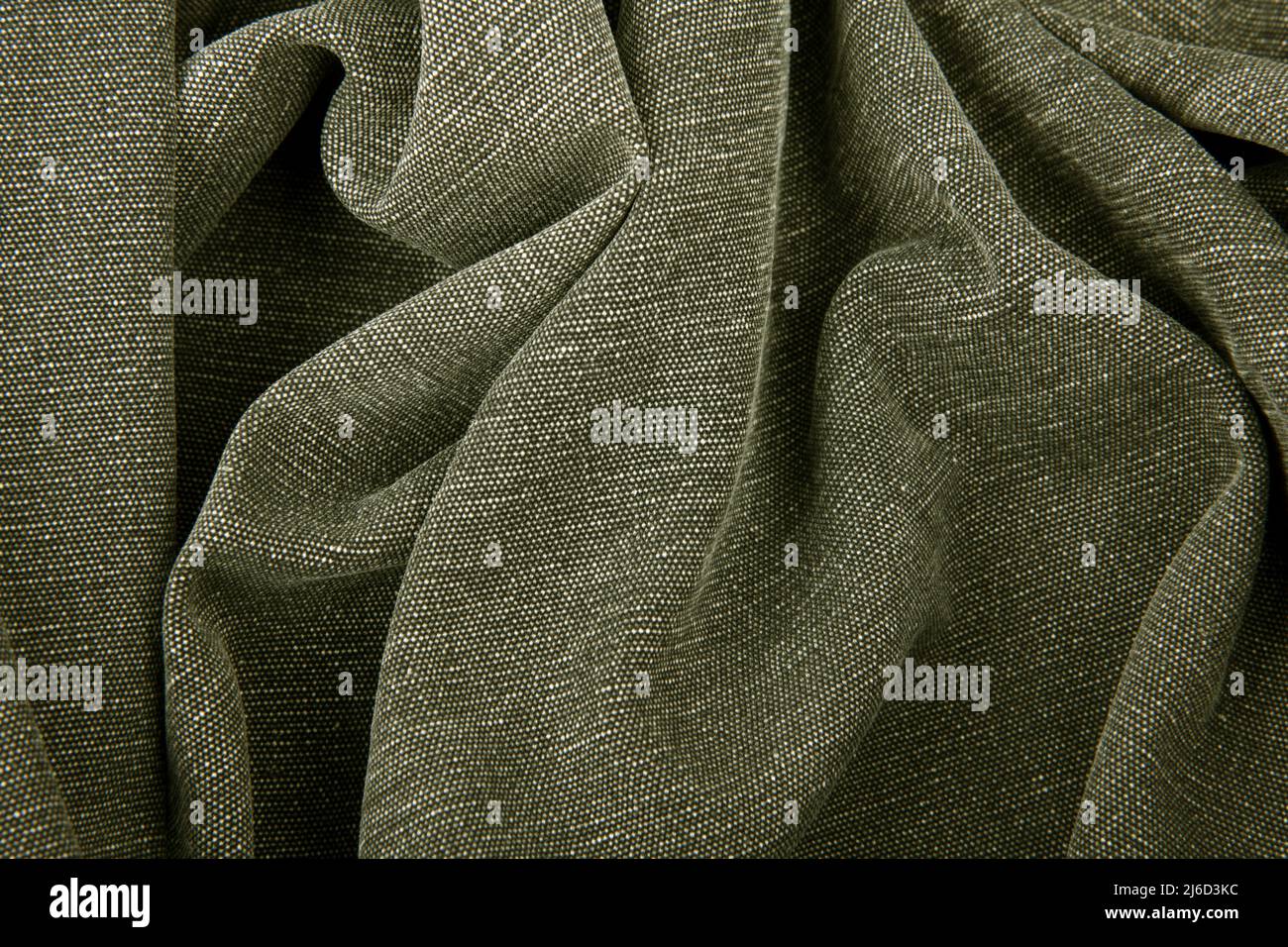 Grey khaki cotton fabric hi-res stock photography and images - Alamy