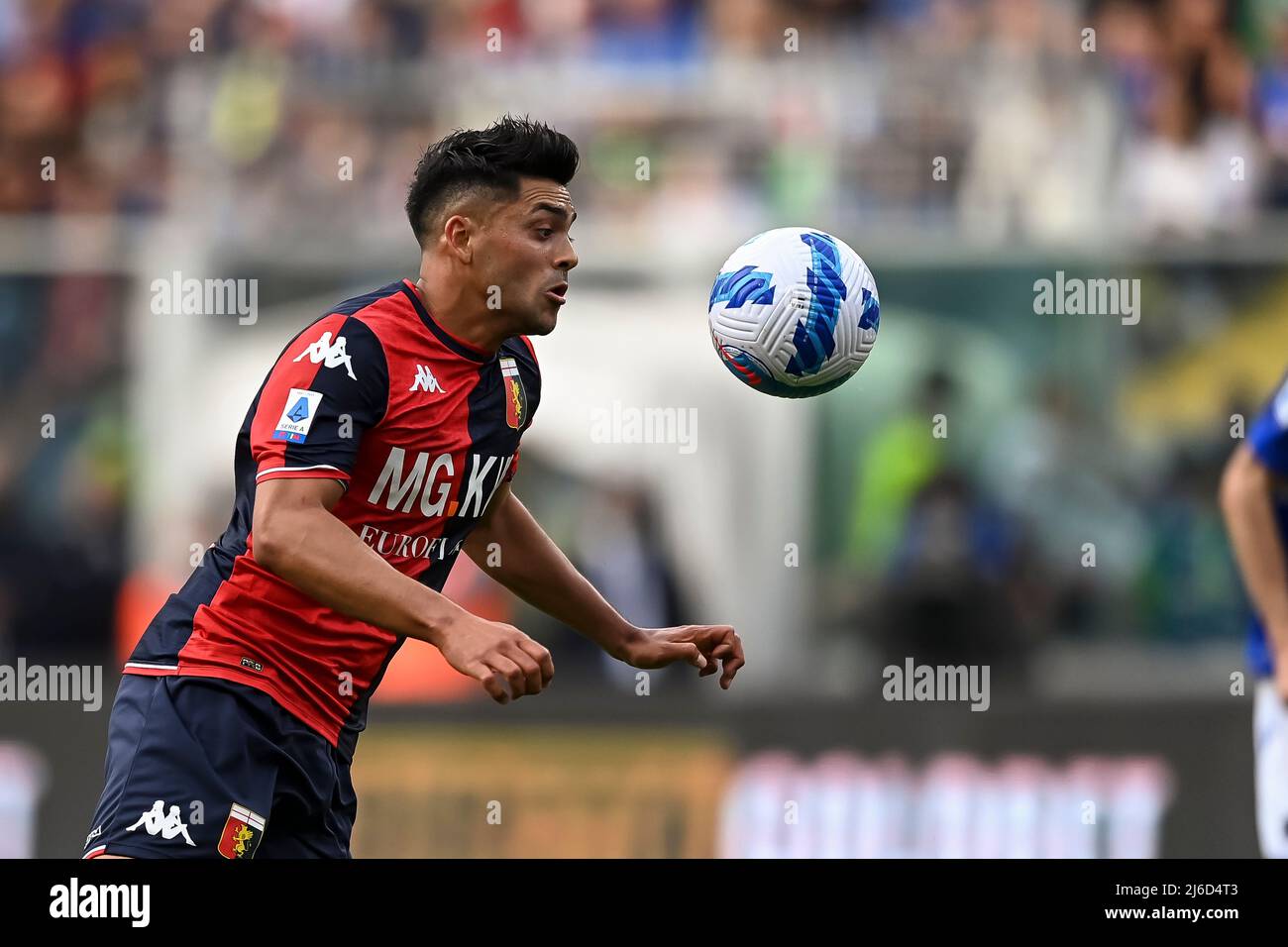 Nadiem Amiri of Genoa CFC during the Serie A match between SSC