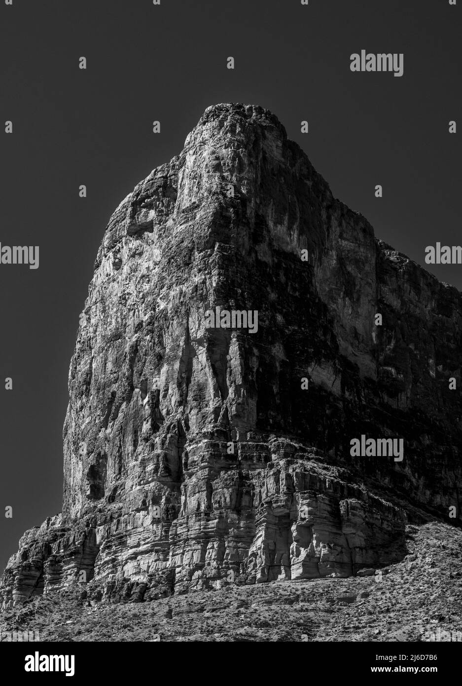 Dana Point Along Tonto Trail in Black And White Stock Photo Alamy