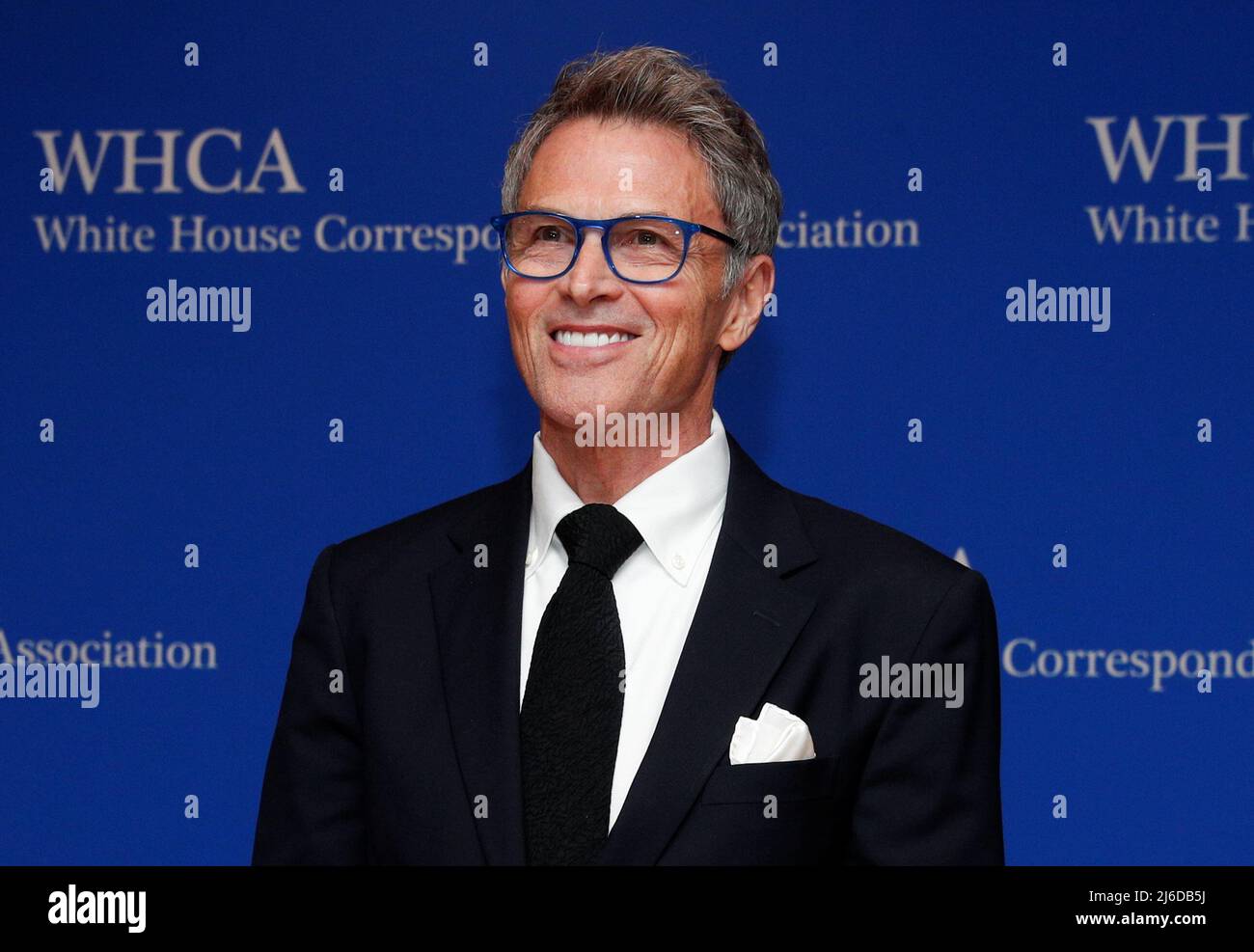 Actor Tim Daly arrives on the red carpet for the White House Correspondents' Association Dinner in Washington, U.S., April 30, 2022. REUTERS/Tom Brenner Stock Photo - Alamy