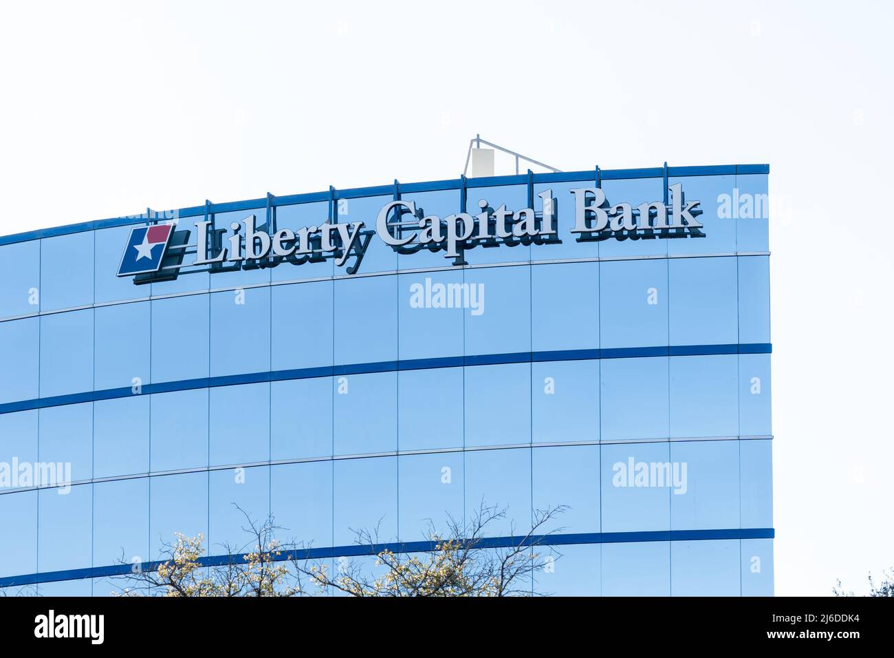 Addison, Texas, USA March 19, 2022 Liberty Capital Bank headquarters in Addison, Texas, USA