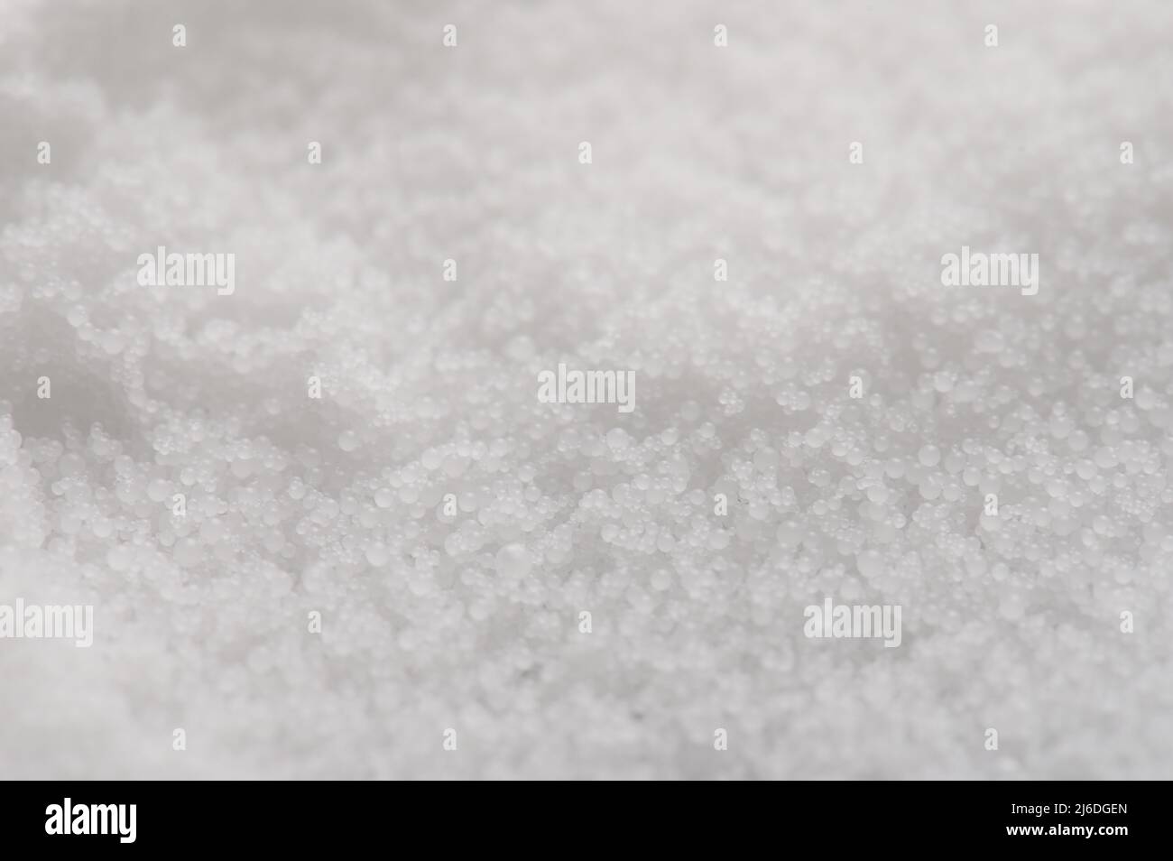 Macro of pattern white balls from chemichal industry Stock Photo