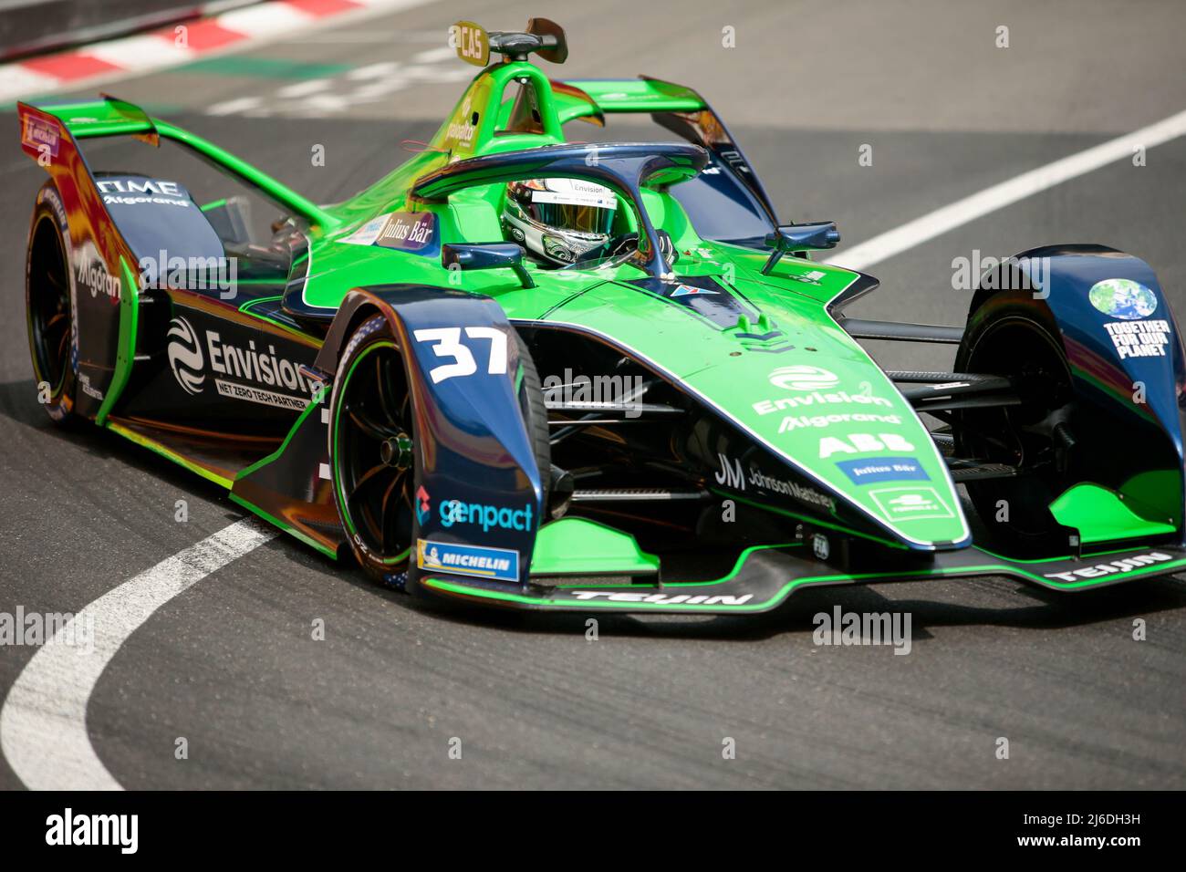Nick Cassidy of Envision Racing during the 2022 Monaco ePrix, 4th