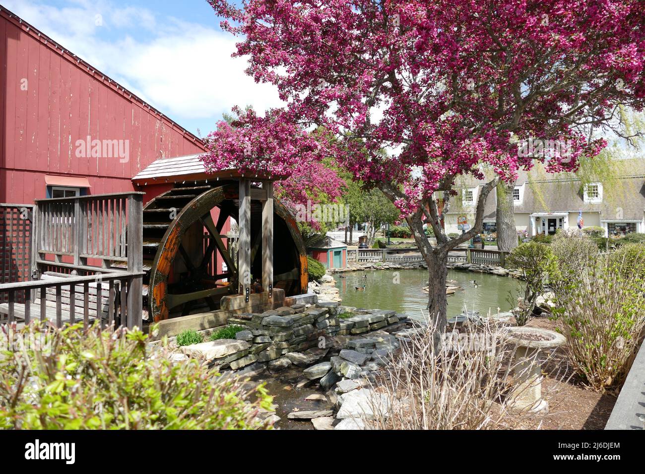Olde Mystic Village, Mystic Connecticut Stock Photo Alamy