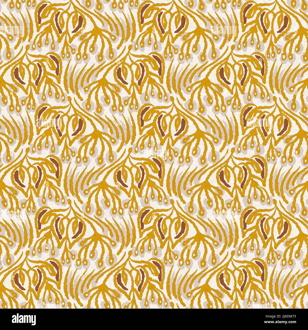2tone Pattern Gender neutral flower seamless raster background. Simple whimsical 2 ...